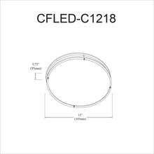 Load image into Gallery viewer, Ceiling Flush 18W 310mm (12"),Bronze
