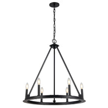 Load image into Gallery viewer, 6LT Incandescent Chandelier, MB
