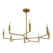 Load image into Gallery viewer, 8LT Incandescent Chandelier, AGB
