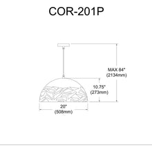 Load image into Gallery viewer, 1LT Pendant, Matte Black Finish
