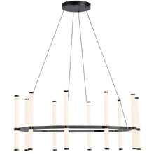 Load image into Gallery viewer, 60W Chandelier, MB, WH Acrylic Diffuser
