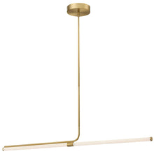 Load image into Gallery viewer, 24W Horizontal Pendant, AGB, WH Acrylic Diff
