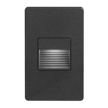 Load image into Gallery viewer, Black Rectangle Indoor/Out 3W Wall L
