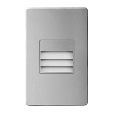 Load image into Gallery viewer, Brushed-Alum Rectangle In/Out 3W LED

