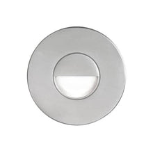 Load image into Gallery viewer, Brushed Alum Round In/Outdoor 3W LED Wal
