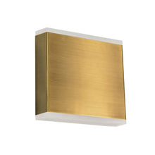 Load image into Gallery viewer, 15W Wall Sconce, AGB, Acrylic Diffuser
