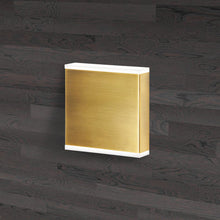 Load image into Gallery viewer, 15W Wall Sconce, AGB, Acrylic Diffuser
