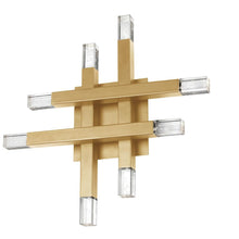 Load image into Gallery viewer, 24W Wall Sconce, AGB, Acrylic Diffuser
