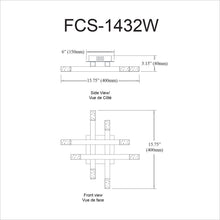 Load image into Gallery viewer, 24W Wall Sconce, PC, Acrylic Diffuser
