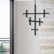 Load image into Gallery viewer, 42W Chandelier, MB, Acrylic Diffuser
