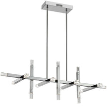 Load image into Gallery viewer, 48W Horiz Chandelier, PC, Acrylic Diffuser
