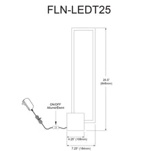 Load image into Gallery viewer, 22W Table Lamp AGB, MB Concrete Base
