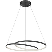 Load image into Gallery viewer, 34W Chandelier, MB, WH Silicone Diff
