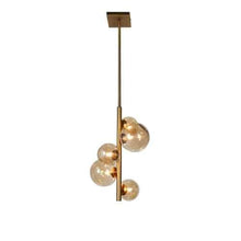 Load image into Gallery viewer, 5LT Halogen Pendant VB, Champagne Glass
