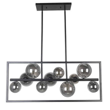 Load image into Gallery viewer, 10LT Halogen Horiz Pendant MB, Smoked Glass
