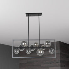 Load image into Gallery viewer, 10LT Halogen Horiz Pendant MB, Smoked Glass
