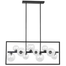 Load image into Gallery viewer, 10LT Halogen Horiz Pendant, MB, Clear Glass
