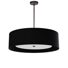 Load image into Gallery viewer, 4LT Incan Pendant, MB, BK Shade, WH Diffuser

