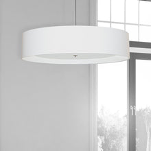 Load image into Gallery viewer, 6LT Helena Pendant PC, WH,WH Diffuser

