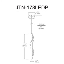 Load image into Gallery viewer, 8W Pendant, MB Finish
