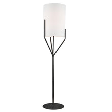 Load image into Gallery viewer, 1LT Incandescent Floor Lamp, MB, WH Shade
