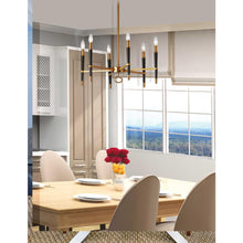 Load image into Gallery viewer, 6LT Incandescent Chandelier, VB Finish
