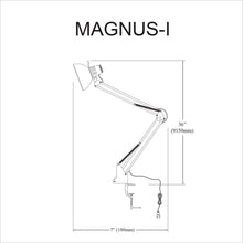 Load image into Gallery viewer, Desktop Task Lamp, Gloss Black
