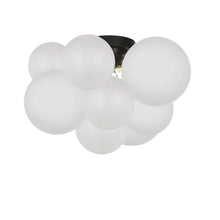 Load image into Gallery viewer, 3LT Flush Mount,  MB, FR Glass
