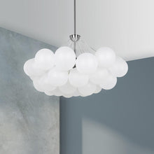 Load image into Gallery viewer, 8LT Chandelier,  PC, FR Glass
