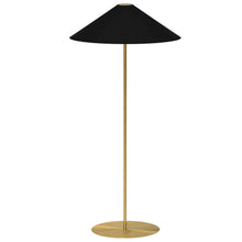 Load image into Gallery viewer, 1LT Tapered Floor Lamp, JTone BK-GLD Shade
