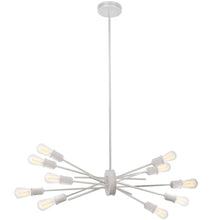 Load image into Gallery viewer, 10LT Incandescent Horizontal Pendant Matte White
