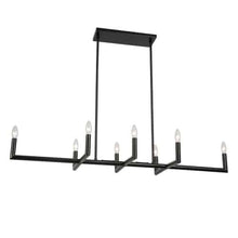 Load image into Gallery viewer, 8LT Horiz Chandelier,  MB
