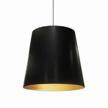 Load image into Gallery viewer, 1LT Oversized Drum Pendant,Large - Blk/Gld
