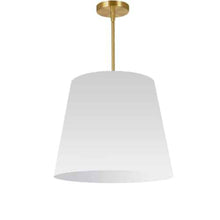 Load image into Gallery viewer, 1LT Oversized Drum Pendant Medium, WH Shade
