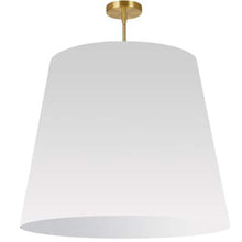 Load image into Gallery viewer, 1LT Oversized Drum Pendant X-Large, WH Shade
