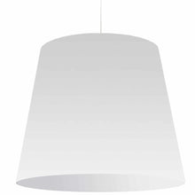 Load image into Gallery viewer, 1LT Oversized Drum Pendant X-Large White Shade
