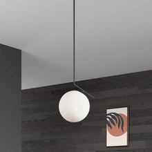 Load image into Gallery viewer, 1LT Pendant, MB finish, Opal Glass
