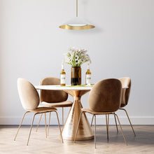 Load image into Gallery viewer, 30W Pendant, AGB, Fabric Shade
