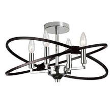 Load image into Gallery viewer, 4LT Incandescent Semi Flush, PC and MB
