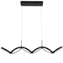 Load image into Gallery viewer, 50W Horiz Pendant, MB, WH Silicone Diff
