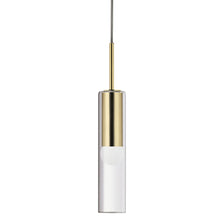 Load image into Gallery viewer, 1LT Incandescent Pendant, AGB, CLR Glass
