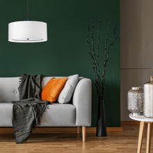 Load image into Gallery viewer, 4LT Incand Pendant, MB with WH Shade
