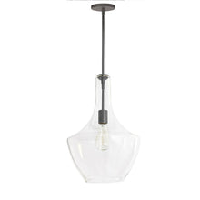 Load image into Gallery viewer, 1LT Incandescent Pendant, MB, CLR Glass
