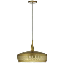 Load image into Gallery viewer, 1LT Incandescent Pendant, Painted Aged Brass
