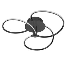 Load image into Gallery viewer, 24W Semi-Flush Mount, MB, WH silicone Diffuser
