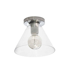Load image into Gallery viewer, 1LT Flush Mount, SC, Clear Glass
