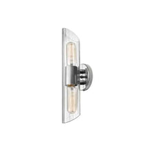 Load image into Gallery viewer, 2LT Vanity, PC, Clear Fluted Glass
