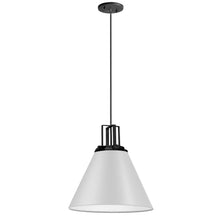 Load image into Gallery viewer, 1LT Incandescent Pendant,  MW, MB Accent
