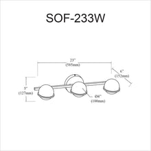 Load image into Gallery viewer, 3LT Halogen Vanity, PC
