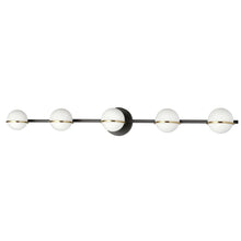Load image into Gallery viewer, 5LT Halogen Vanity, MB/AGB with WH Opal Glass
